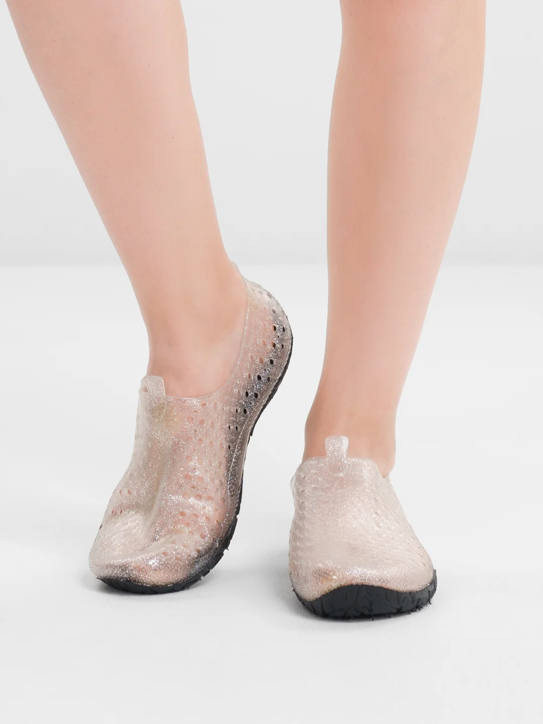 Серебряный аквашузы женские, размеры 36-40