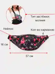 Поясная сумка через плечо, унисекс