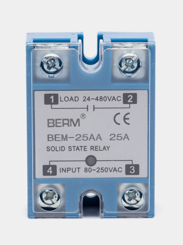 Твердотельное реле SSR-1 440V 25A (Z)A4 (90-280VAC)