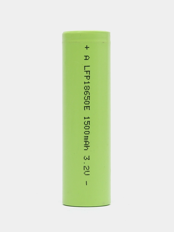 Аккумулятор литий-ионный LFP18650E, 1500 mah, 3.2V