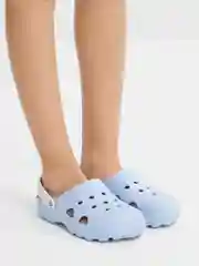 Голубой сабо детские