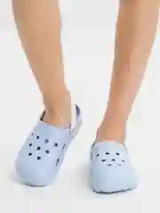 Голубой сабо детские