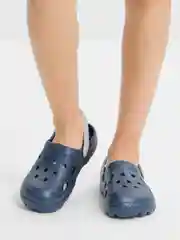 Синий сабо детские
