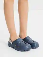 Синий сабо детские