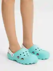 Мятный сабо детские