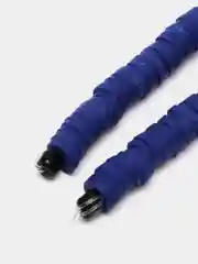 Синий бусины плоские из полимерной глины, ручной работы