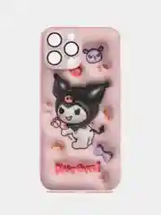 Конфетный силиконовый чехол на iPhone 13, 13 Pro, 13 Pro Max, со стеклянной панелью