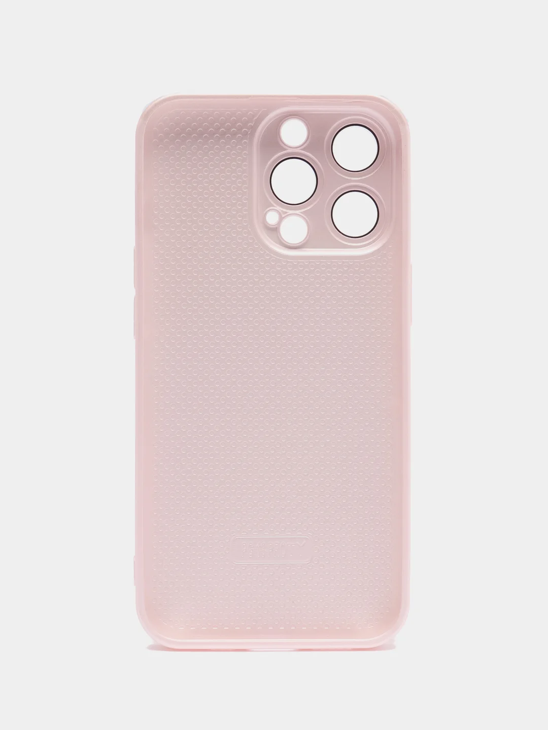 Кораллово-розовый силиконовый чехол на iPhone 13, 13 Pro, 13 Pro Max, со стеклянной панелью