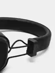 Черный беспроводные полноразмерные наушники Bluetooth или AUX с микрофоном, беспроводная зарядка