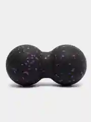 Фиолетовый массажный мяч для МФР йоги и фитнеса пилатеса двойной