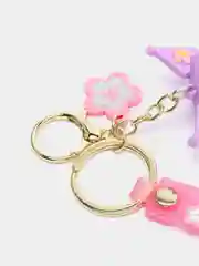 Аметистовый брелок для рюкзака и ключей "Hello Kitty" (Хеллоу Китти)
