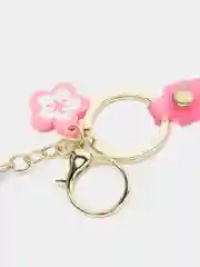 Голубой брелок для рюкзака и ключей "Hello Kitty" (Хеллоу Китти)