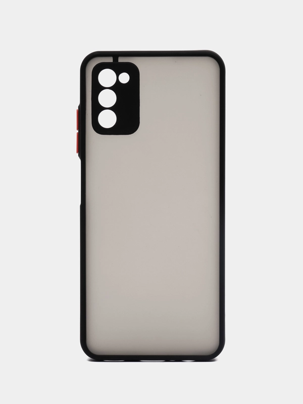 Чехол Samsung Galaxy A03, Самсунг А03, матовый, цветные кнопки