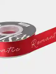 Бордовый лента декоративная Romantik
