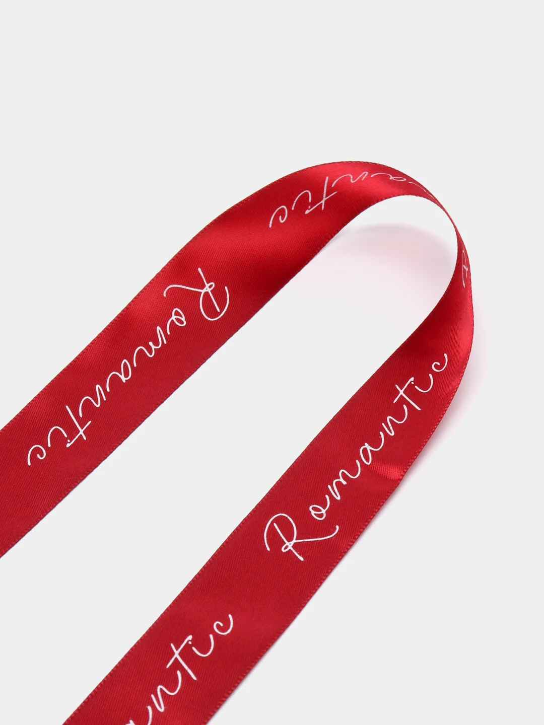 Бордовый лента декоративная Romantik