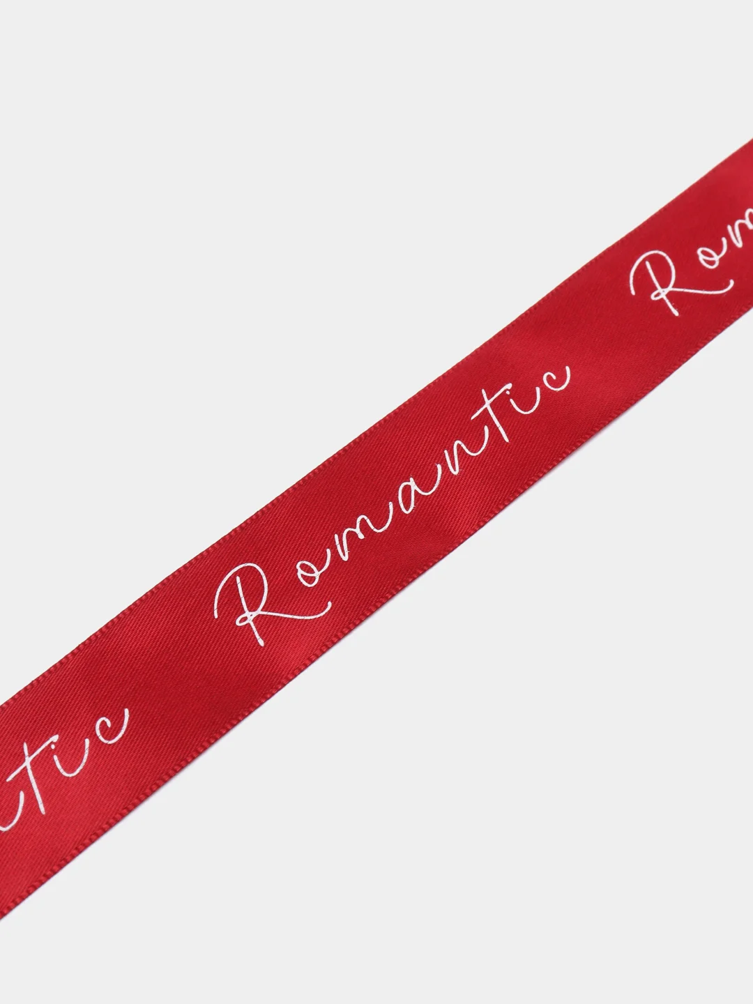 Бордовый лента декоративная Romantik