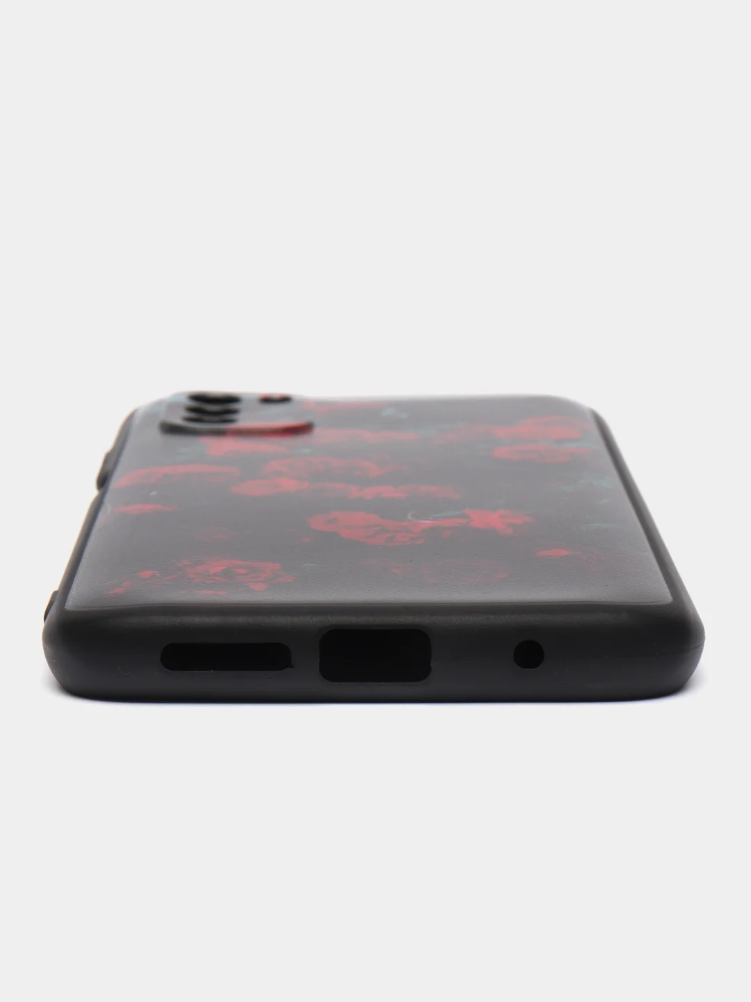 Оранжевый чехол силиконовый для Xiaomi POCO M3 (Сяоми Поко М3), с принтом, с рисунком