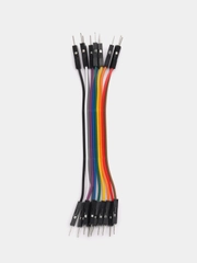 Комплект проводов "папа-папа" Dupont для макетирования Arduino (Ардуино),  10 см