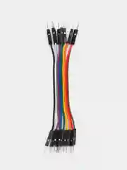 Комплект проводов "папа-папа" Dupont для макетирования Arduino (Ардуино),  10 см