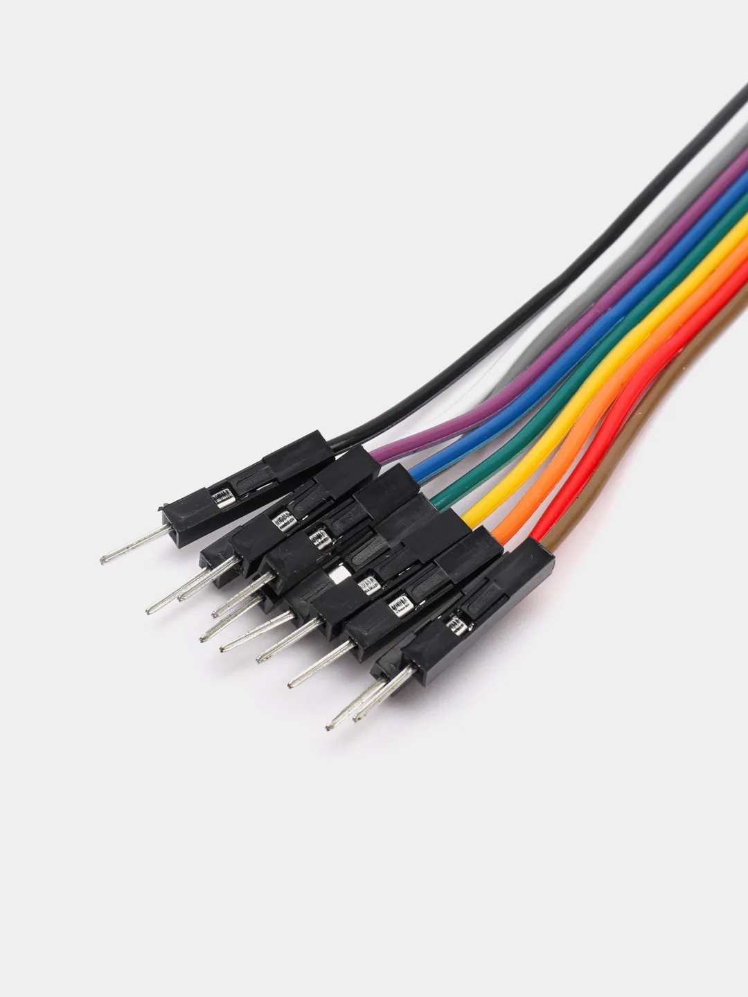 Комплект проводов "папа-папа" Dupont для макетирования Arduino (Ардуино),  10 см