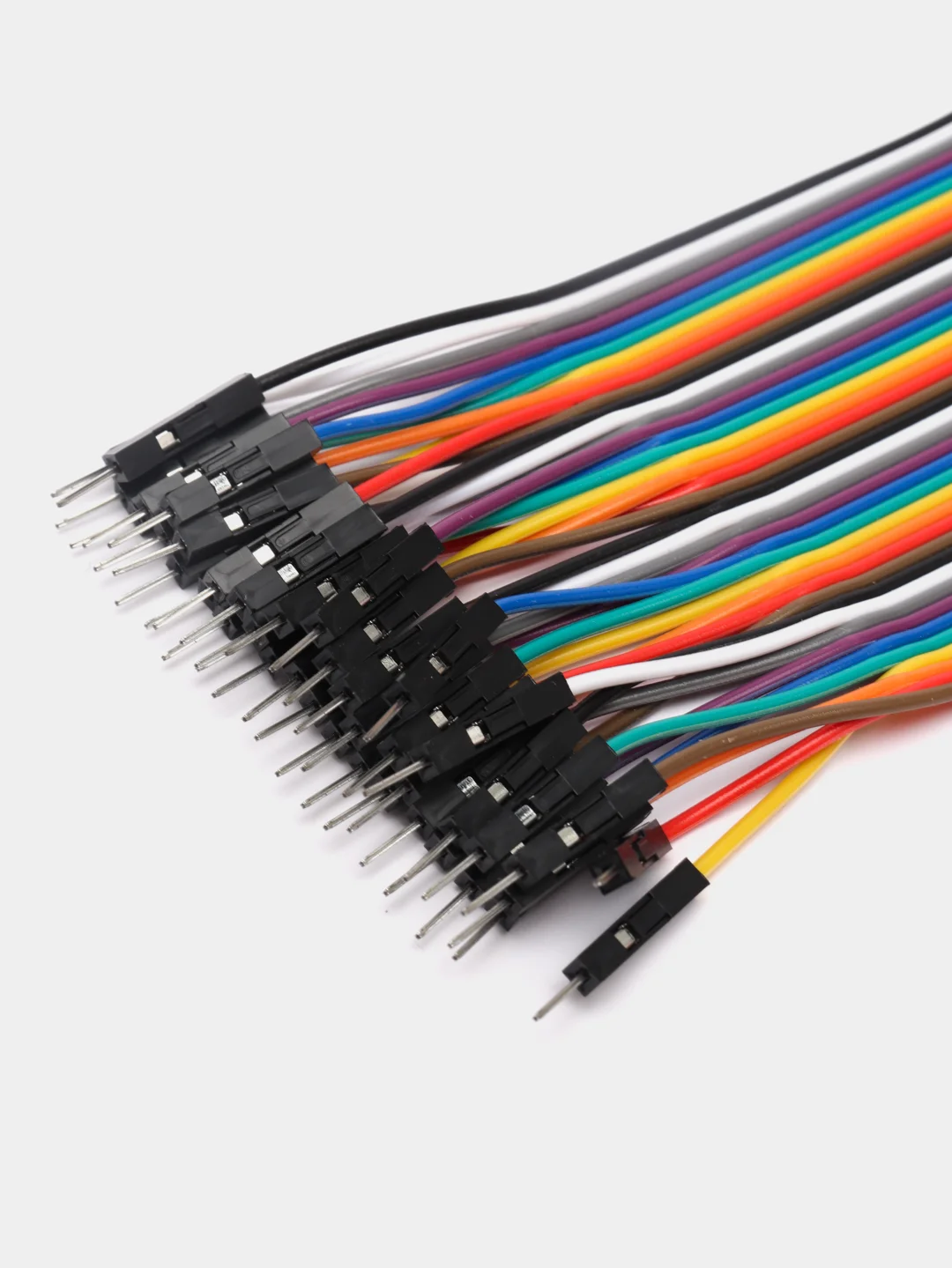 Комплект проводов "папа-папа" Dupont, для макетирования Arduino (Ардуино), 30 см