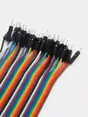 Комплект проводов "папа-папа" Dupont, для макетирования Arduino (Ардуино), 30 см