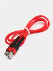 Красный кабель зарядный Borofone BX32 (Lightning, Micro-USB, Type-C) для iPhone и Android