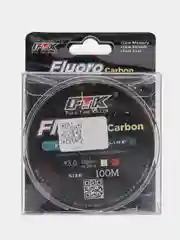 Розовый леска рыболовная нейлоновая FluoroCarbon, 100 м