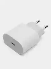 Белый блок питания для iPhone с Type-C, 20W, с быстрой зарядкой