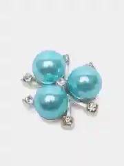 Голубой кабошон флоризель ювелирный, 2 штуки
