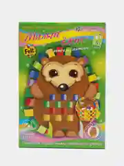Набор для поделок. Изготовления фигурки из фетра "Милый ёжик". kлеvер