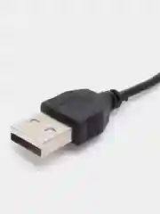 Белый вентилятор USB настольный в металлическом корпусе