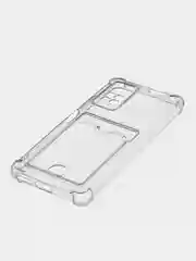 Лавандовый чехол Redmi Note 11 Pro / Note 12 Pro 4G Нот 11 Про прозрачный с карманом для карты
