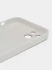 Слоновая кость силиконовый чехол на iPhone 13, 13 Pro, 13 Pro Max, со стеклянной панелью