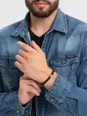 Серебряный браслет унисекс