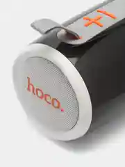 Белый беспроводная колонка hoco HC18, LED подсветка 360, AUX, FM, USB, TF Card, BT 5.1