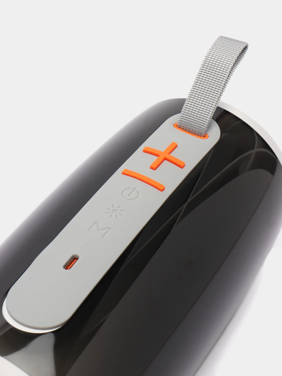 Белый беспроводная колонка hoco HC18, LED подсветка 360, AUX, FM, USB, TF Card, BT 5.1