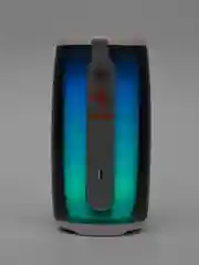 Белый беспроводная колонка hoco HC18, LED подсветка 360, AUX, FM, USB, TF Card, BT 5.1