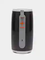 Белый беспроводная колонка hoco HC18, LED подсветка 360, AUX, FM, USB, TF Card, BT 5.1