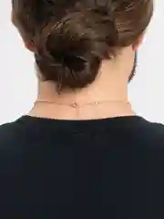 Коралловый цепочка на шею "Замок"