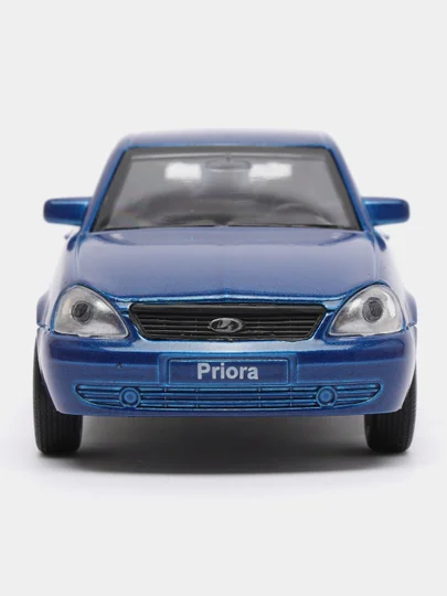 Машина LADA PRIORA, 12 см, Технопарк, открываются передние двери и багажник, металлическая