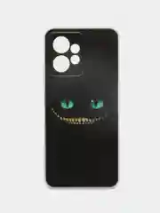 Красный чехол на Xiaomi Redmi Note 12 4G / Сяоми Редми Ноут 12 4G с рисунком, защита камеры
