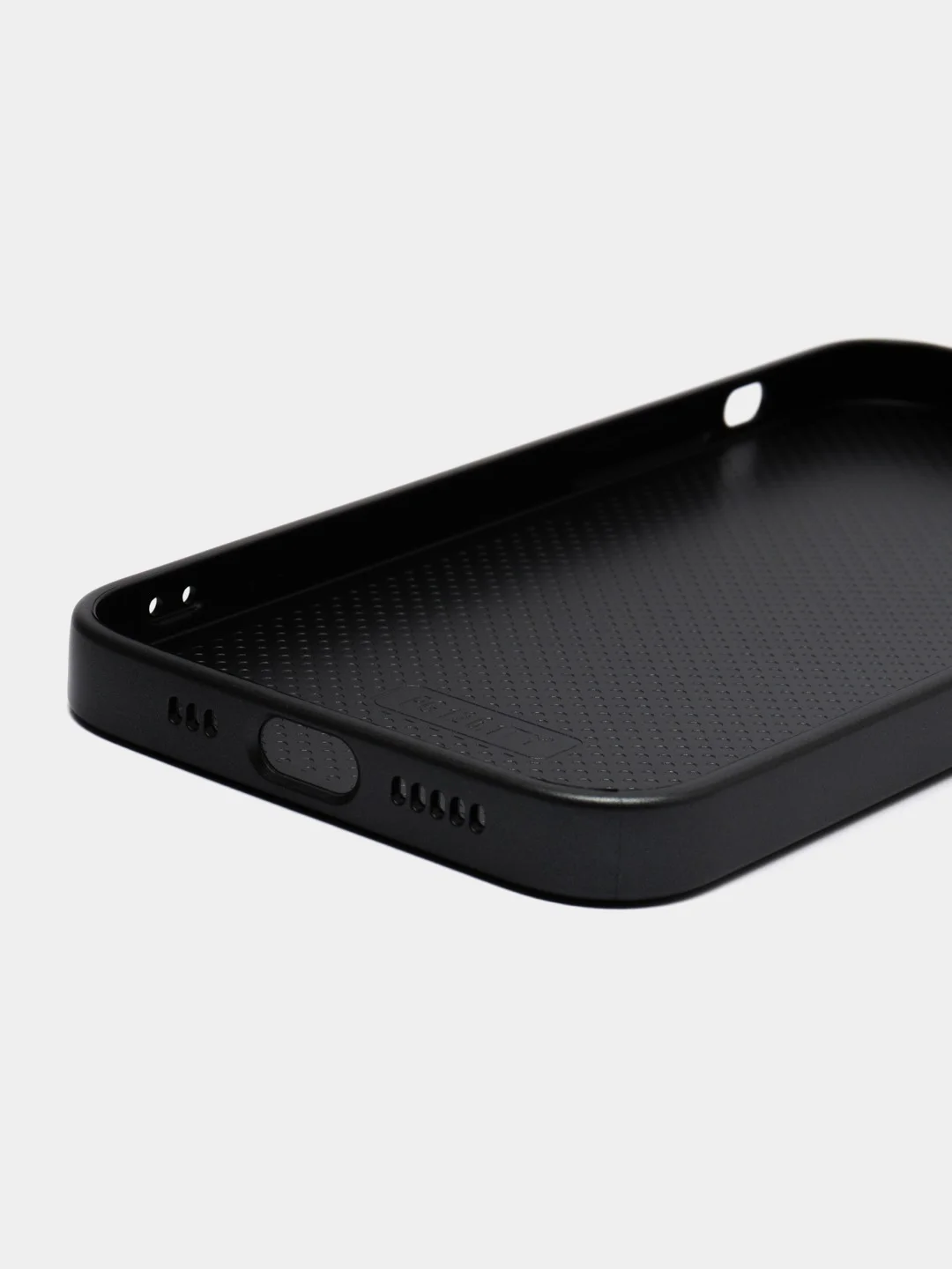 Хром чехол силиконовый для iPhone 12, со стеклянной панелью