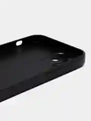 Хром чехол силиконовый для iPhone 12, со стеклянной панелью