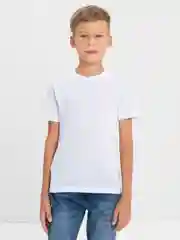 Белый футболка детская