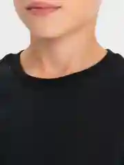 Черный футболка детская