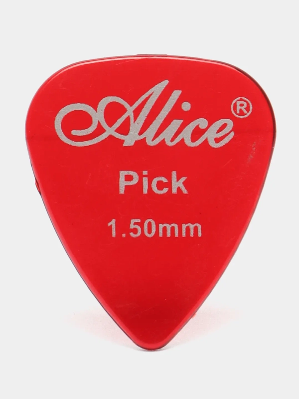 Медиатор для гитары Alice APH, прозрачные, глянцевые, 3 штуки, 0,58 - 1,5 мм