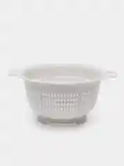 Дуршлаг кухонный, цвет мраморный