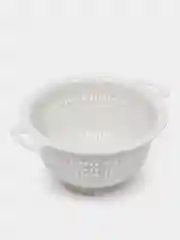 Дуршлаг кухонный, цвет мраморный