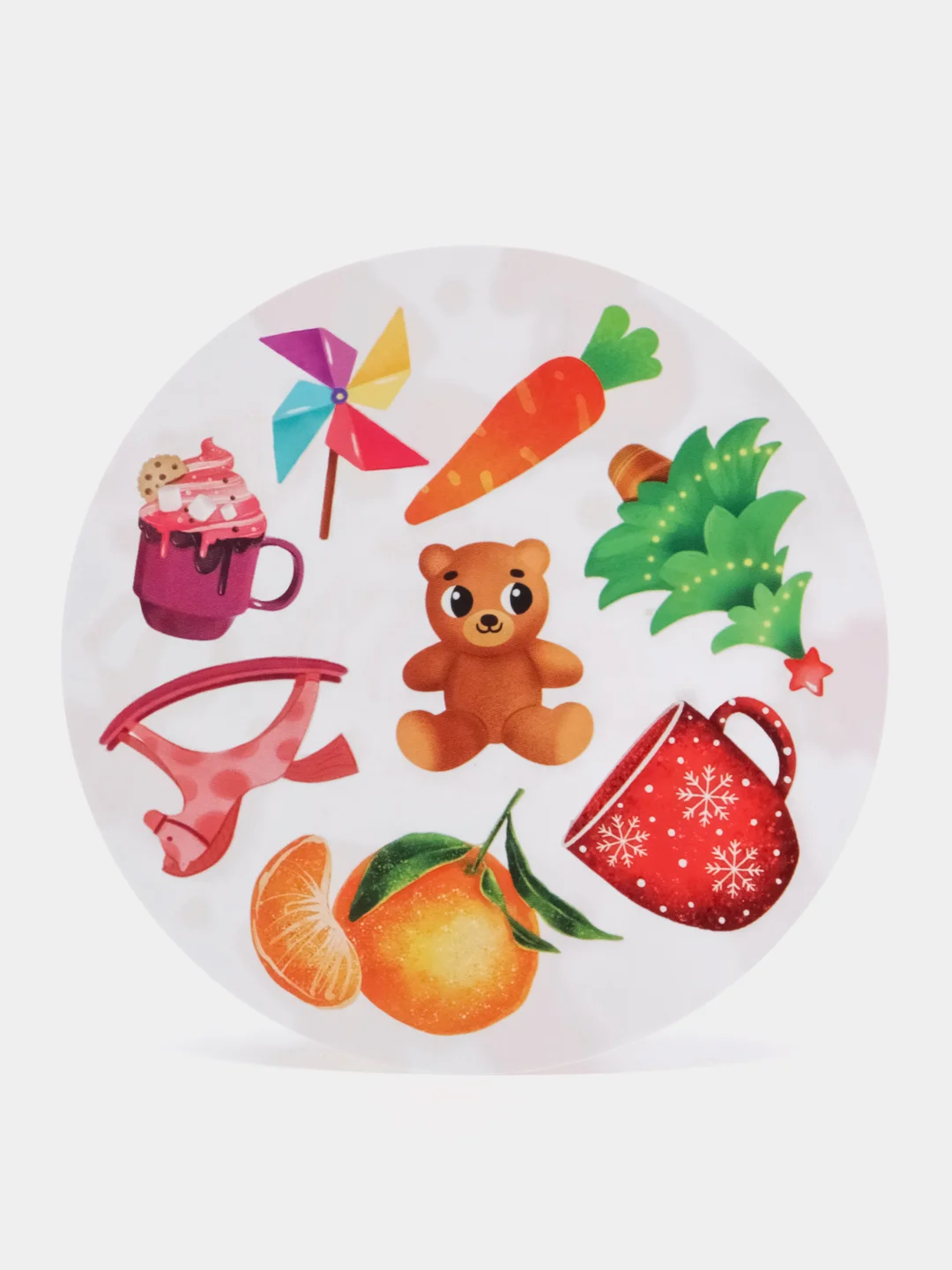 Новогодняя настольная игра Дуббль игра на внимание на реакцию